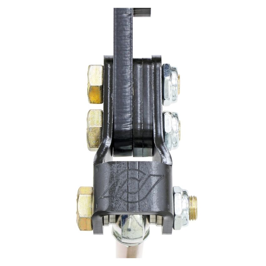 RockJock Antirock Double Shear End Link Bracket Kit Arm Length Ext. 1.5in up to 1.25in Link Offset