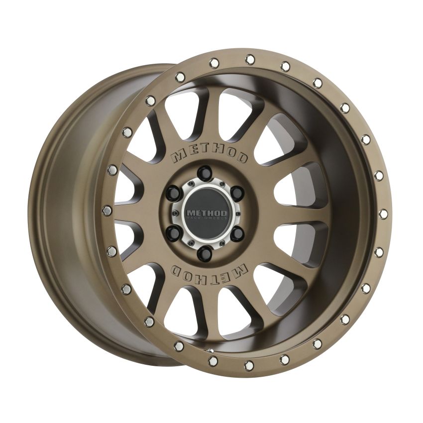 Method Wheels MR60521016924N Method MR605 NV 20x10 -24mm Offset 6x135 87mm CB Method Bronze Wheel