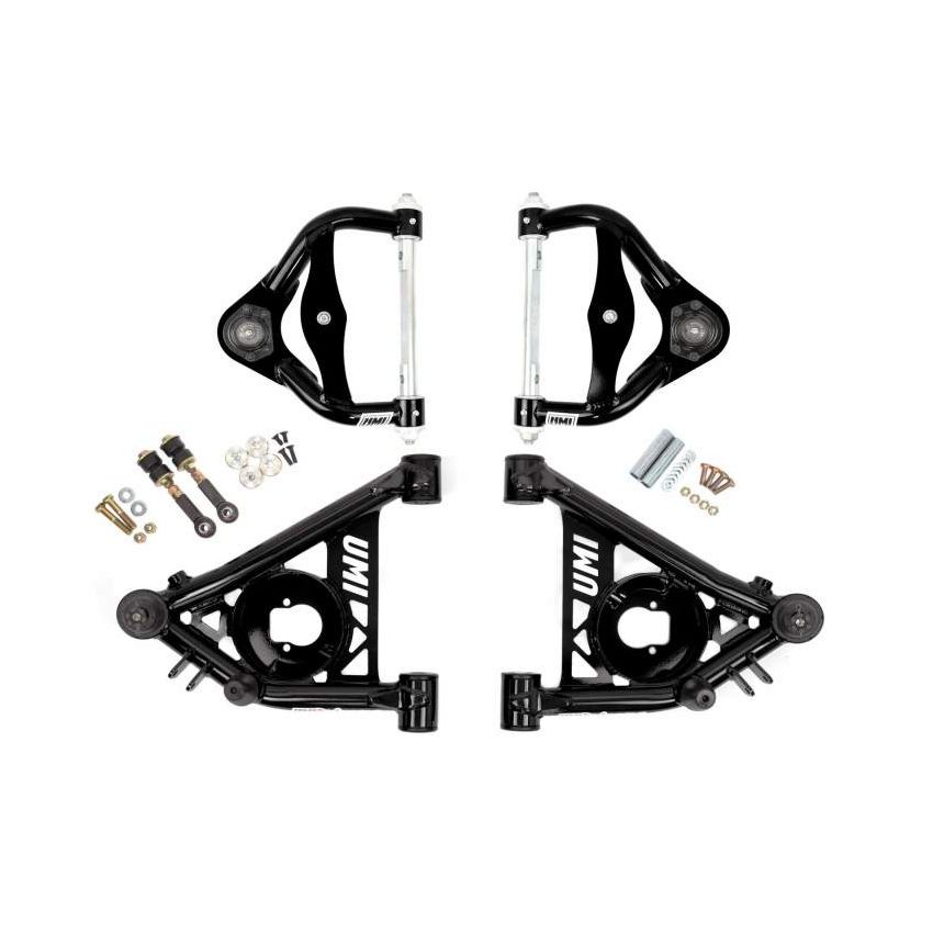 UMI Performance 303133-1-B 78-88 G-Body S10 Tubular Front Upper & Lower A-Arms Poly