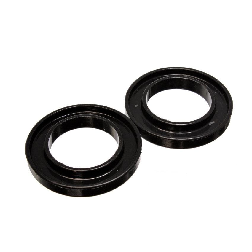 Energy Suspension Universal 3-3/16in ID 5-1/4in OD 3/4in H Black Coil Spring Isolators (2 per set)