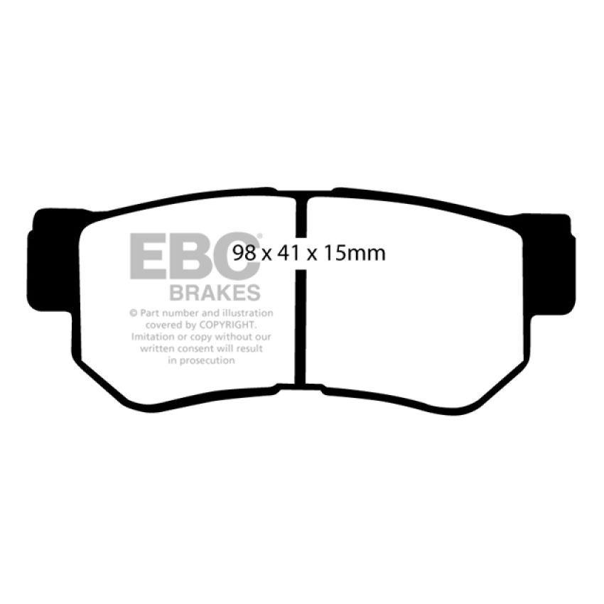 EBC UD813 08-09 Hyundai Azera 3.3 Ultimax2 Rear Brake Pads