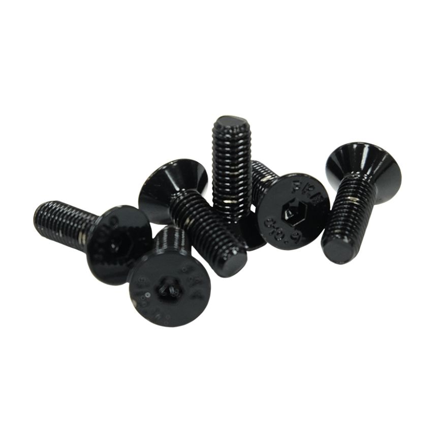 NRG Steering Wheel Screw Upgrade Kit (Conical) - Black