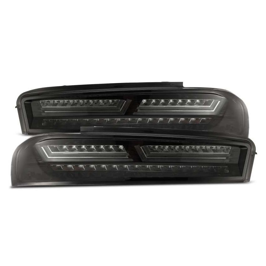 AlphaRex 16-18 Chevrolet Camaro PRO-Series LED Tail Lights Jet Black