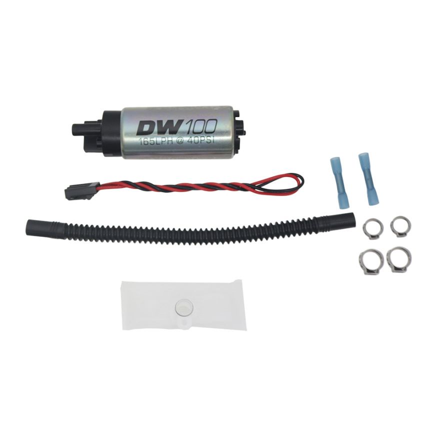 DeatschWerks 165 LPH In-Tank Fuel Pump w/ Install Kit 04-22 Harley Davidson Dyna 08-22 Softail