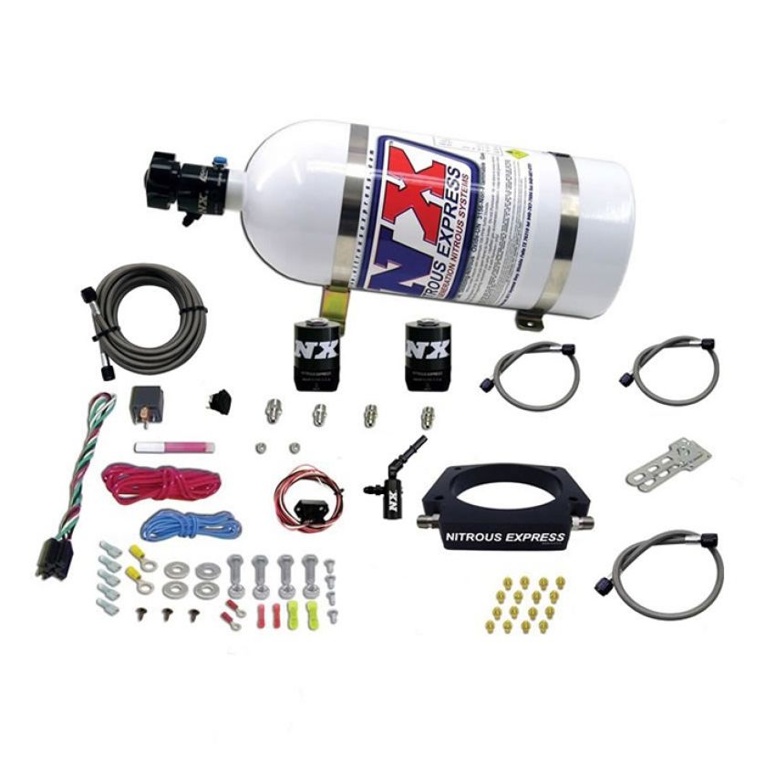 Nitrous Express 2014+ Chevrolet Corvette C7 Nitrous Plate Kit (50-300HP) w/10lb Bottle