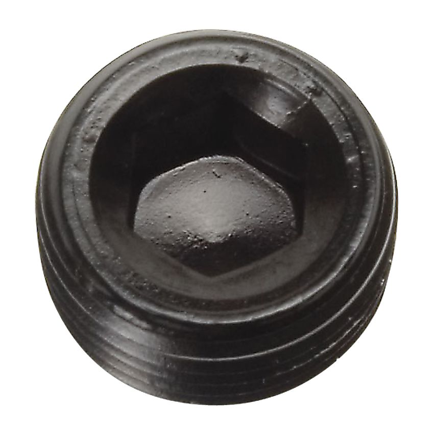Russell Performance 1/2in Allen Socket Pipe Plug (Black)