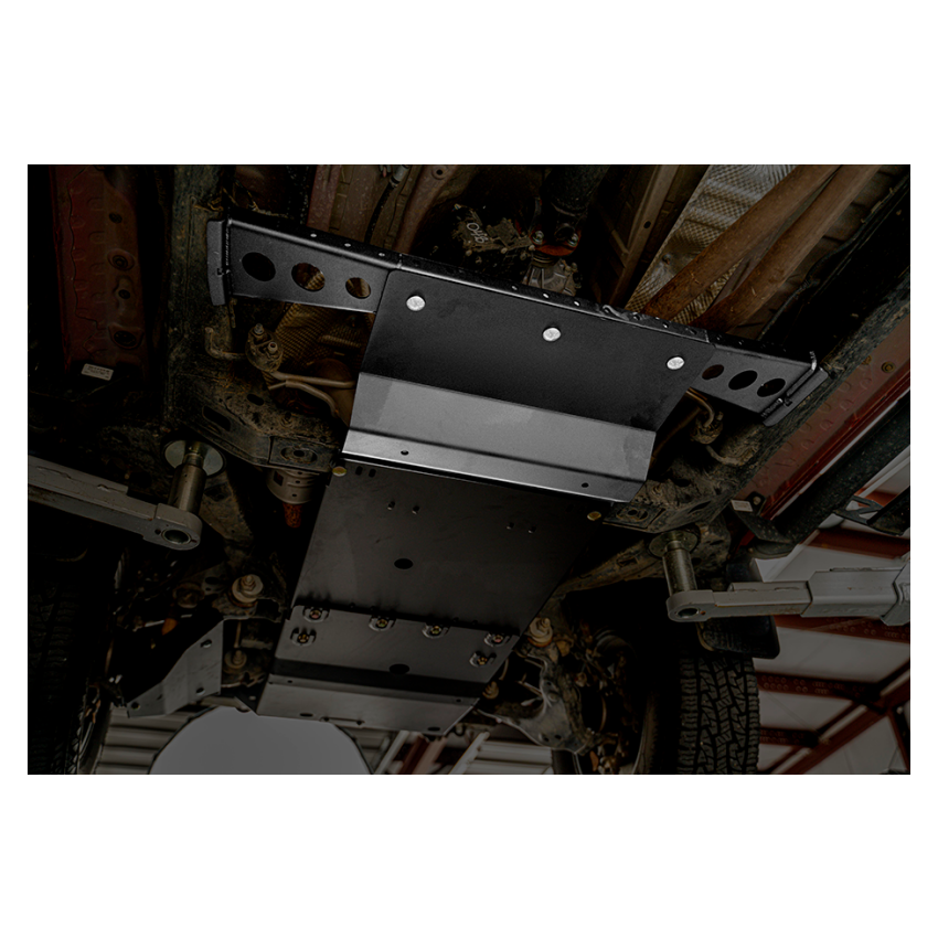 Cali Raised LED CR3652 Cali Raised 16-23 Toyota Tacoma Transfer Case Skid Plate /Yes Manual Transmission/Steel/PwdrCoated