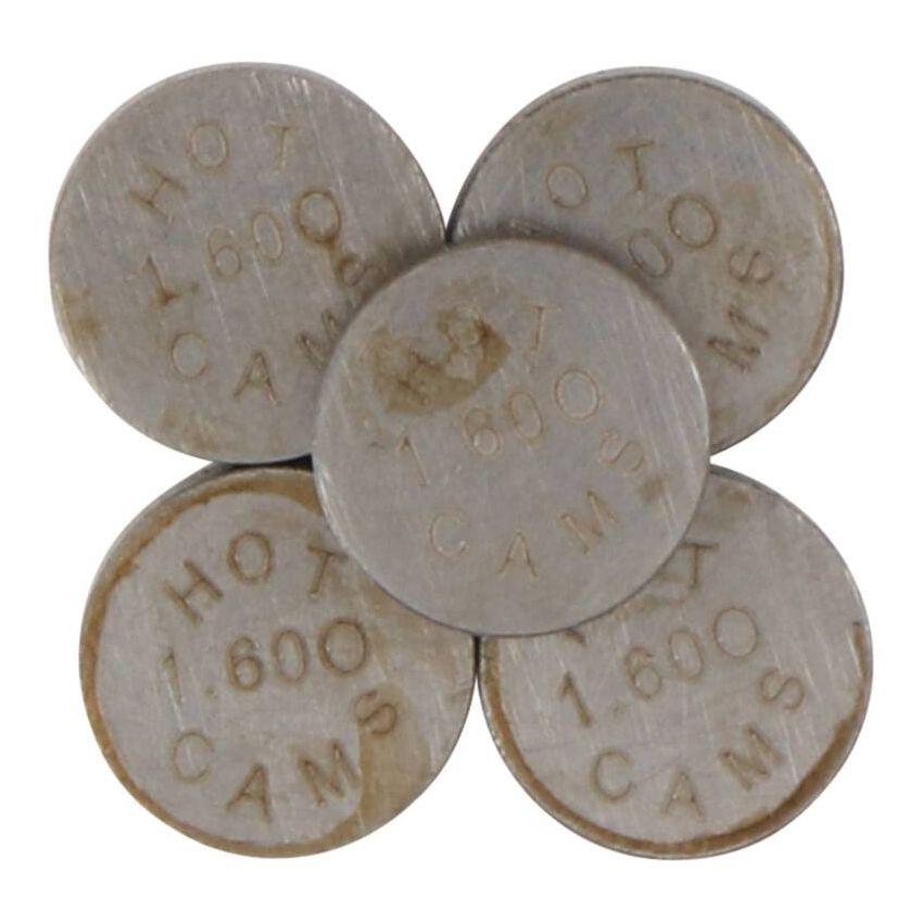 Hot Cams 5PK748160 07-16 CRF 150 R/2016 CRF 150 RB Big Wheel 1.600mm Shim Kit - 5 Pack