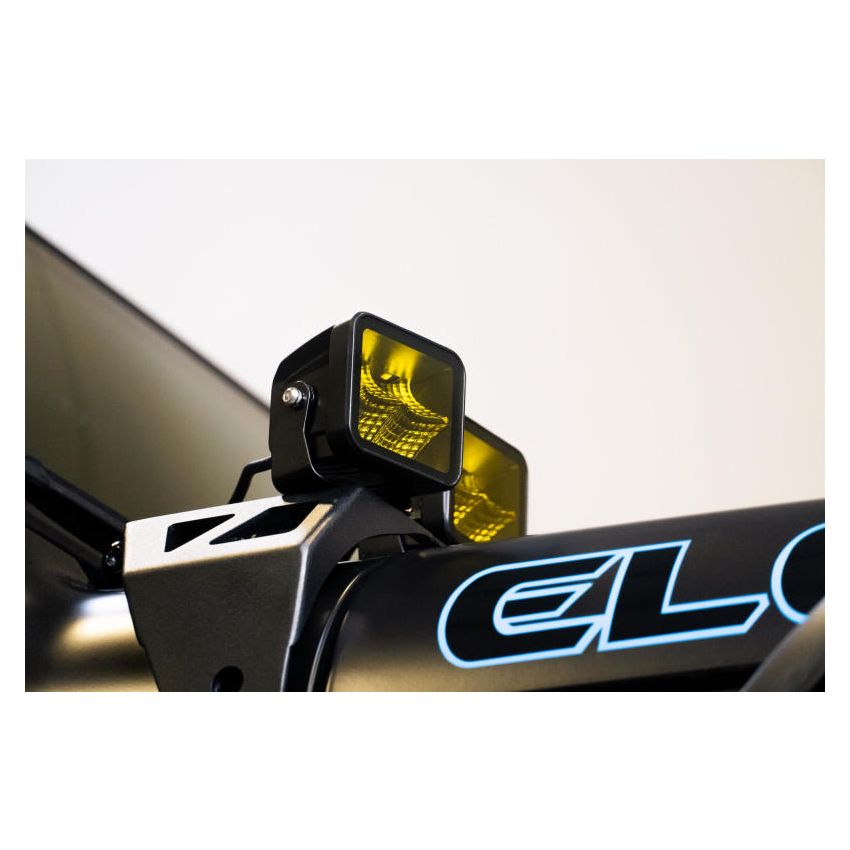 DV8 Offroad 3in Elite Series LED Amber Pod Light