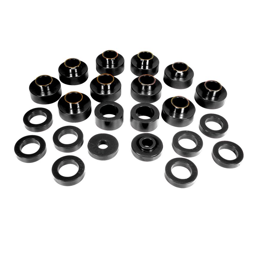 Prothane 81-86 Jeep CJ8 Body Mount - Black