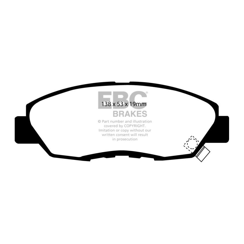 EBC UD465 97 Acura CL 2.2 Ultimax2 Front Brake Pads