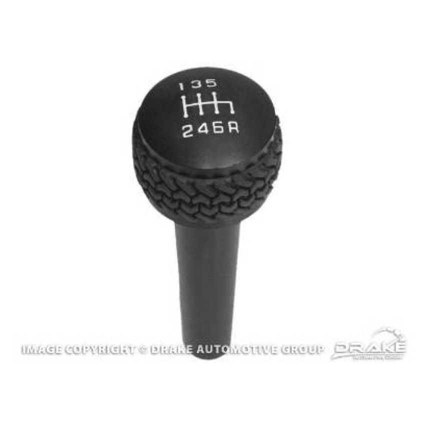 DV8 Offroad 2005-2010 Jeep TJ/JK 6-Speed Shift Knob Black Finish