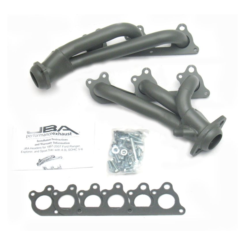 JBA 97-11 Ford Ranger 4.0L OHC w/Driver Side EGR 1-1/2in Primary Ti Ctd Cat4Ward Header