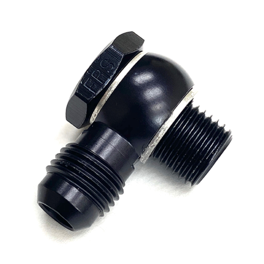 Fragola -6AN Male Banjo x 14mm x 1.5 - Black