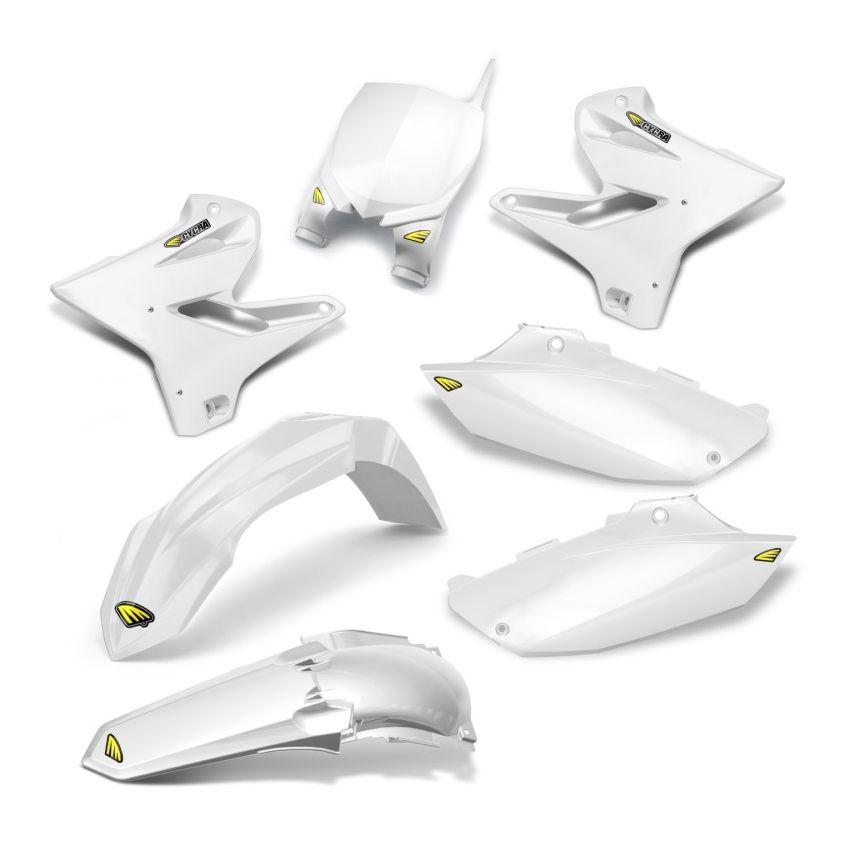 Cycra 1CYC-9315-42 05-14 Yamaha YZ125 Powerflow Body Kit - White