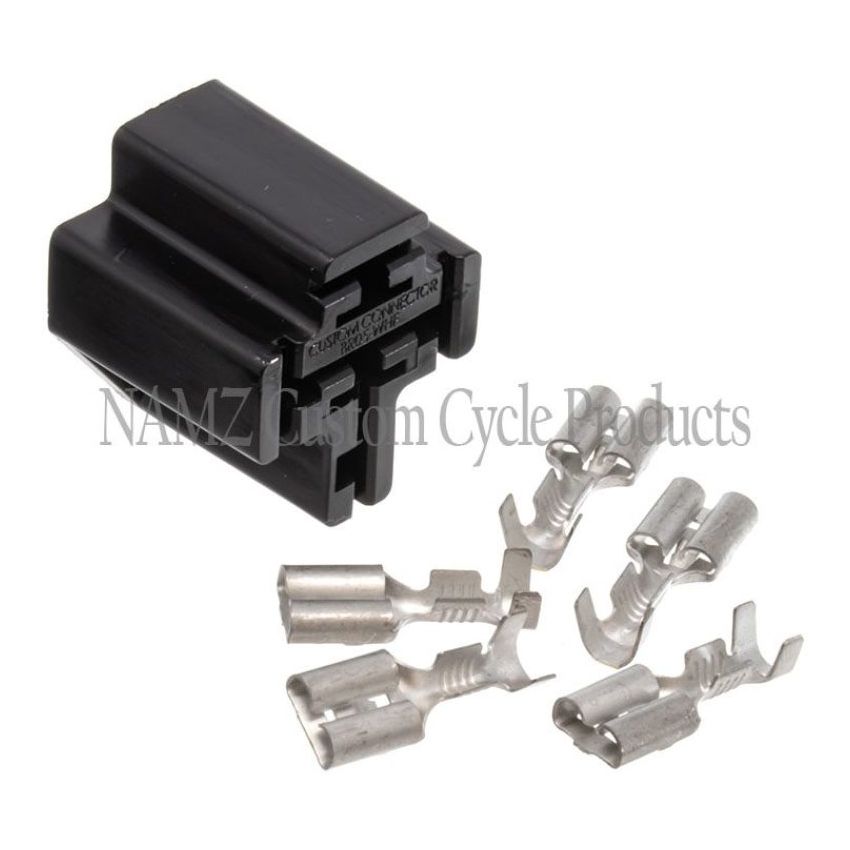NAMZ NSRS-K01 Replacement Starter Relay Socket & Terminal Kit (HD 9937 & 72046-79)