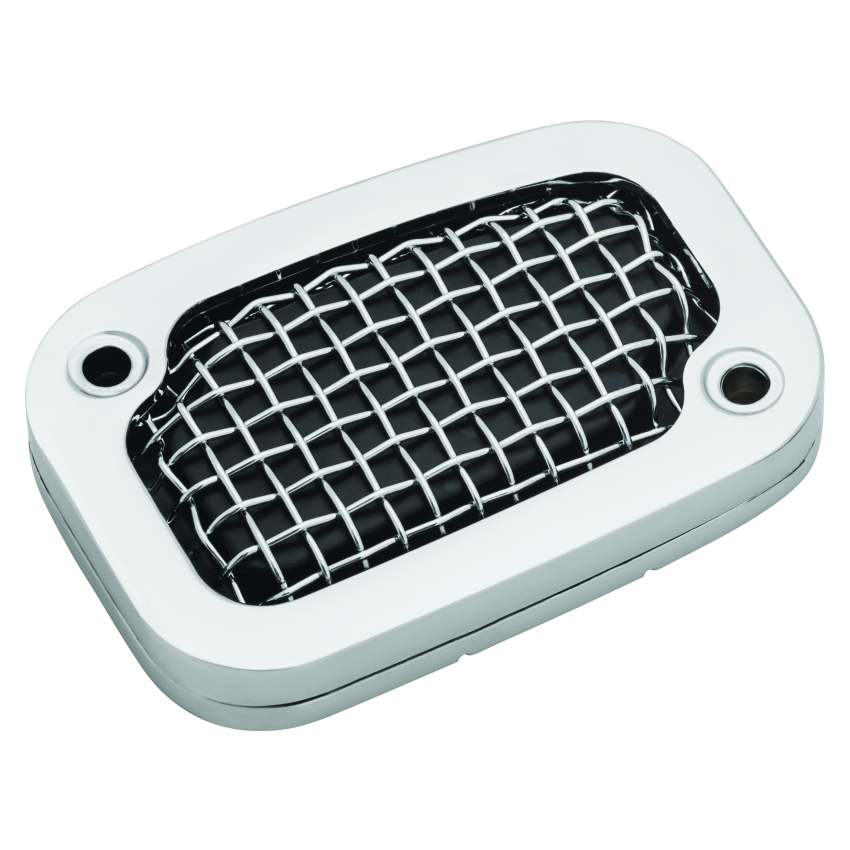 Kuryakyn 6532 Mesh Master Cylinder Cover Clutch Chrome