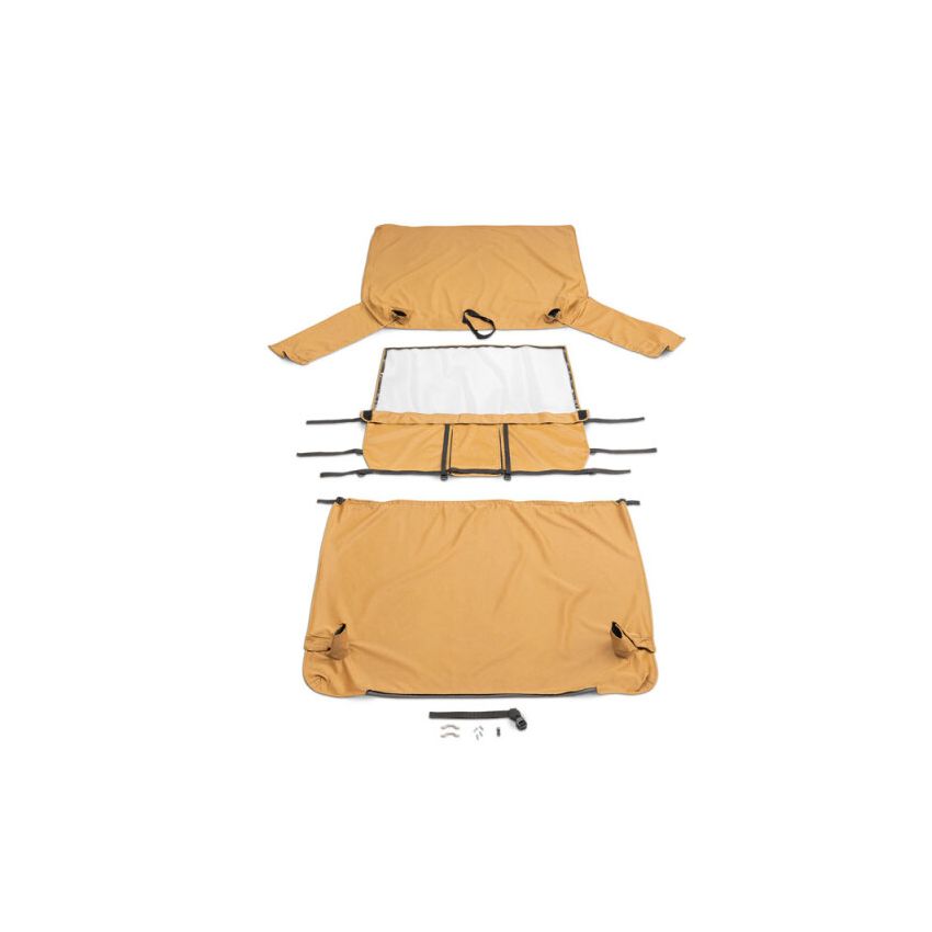 Rampage 1992-1995 Jeep Wrangler(YJ) Cab Soft Top And Tonneau Cover - Spice Denim