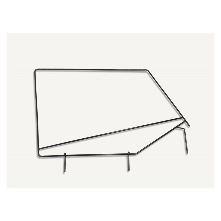 Rampage 89699 1987-1995 Jeep Wrangler(YJ) Window Frame Only - Black