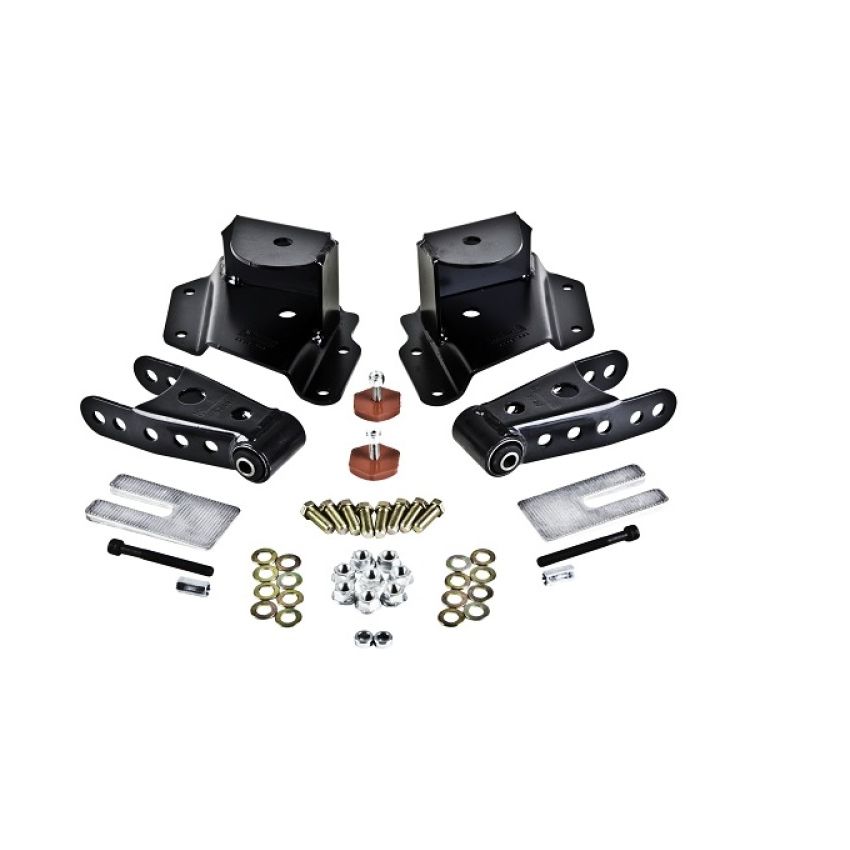 Belltech SHACKLE AND HANGER KIT 99-06 GM/GMC 1500 STD CAB 3inch