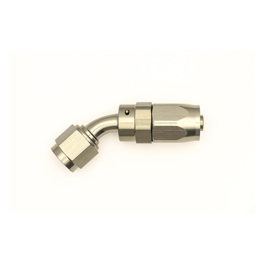 DeatschWerks 6AN Female Swivel 45-Degree Hose End CPE