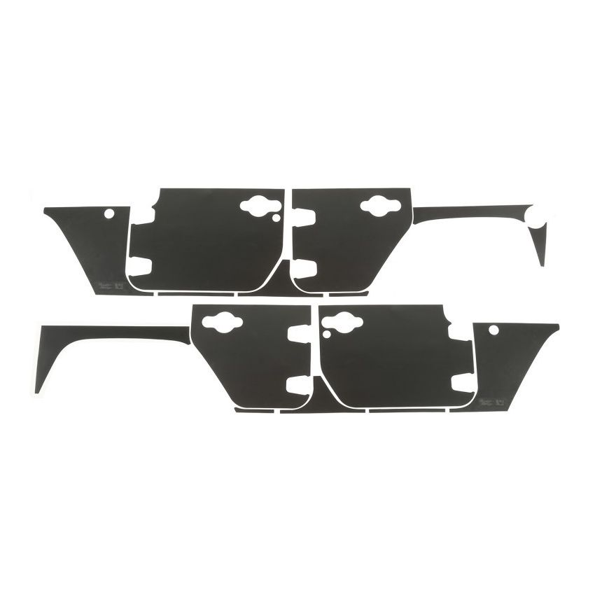 Rugged Ridge Magnetic Protection Panel kit 4-Dr07-18 Jeep Wrangler