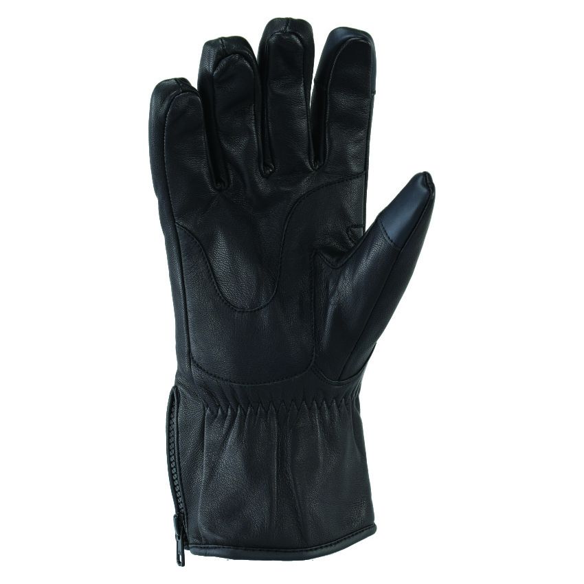 Kuryakyn 094490 Leather By River Road Taos Cold Weather Gloves Black - Small