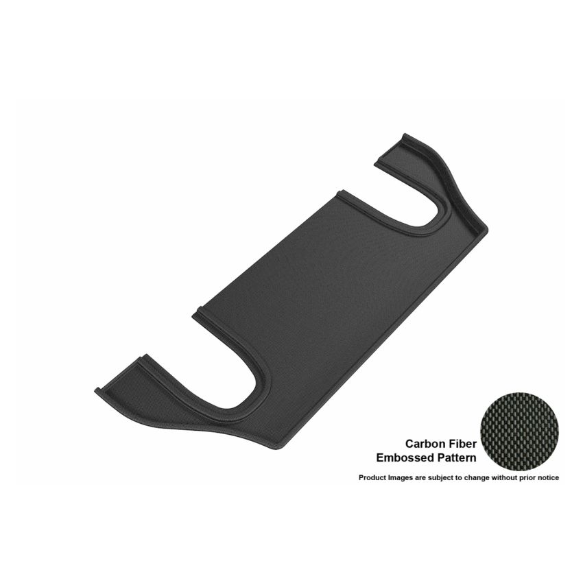 3D MAXpider 2016-2020 Tesla Model X 6-Seats Kagu 3rd Row Floormats - Black