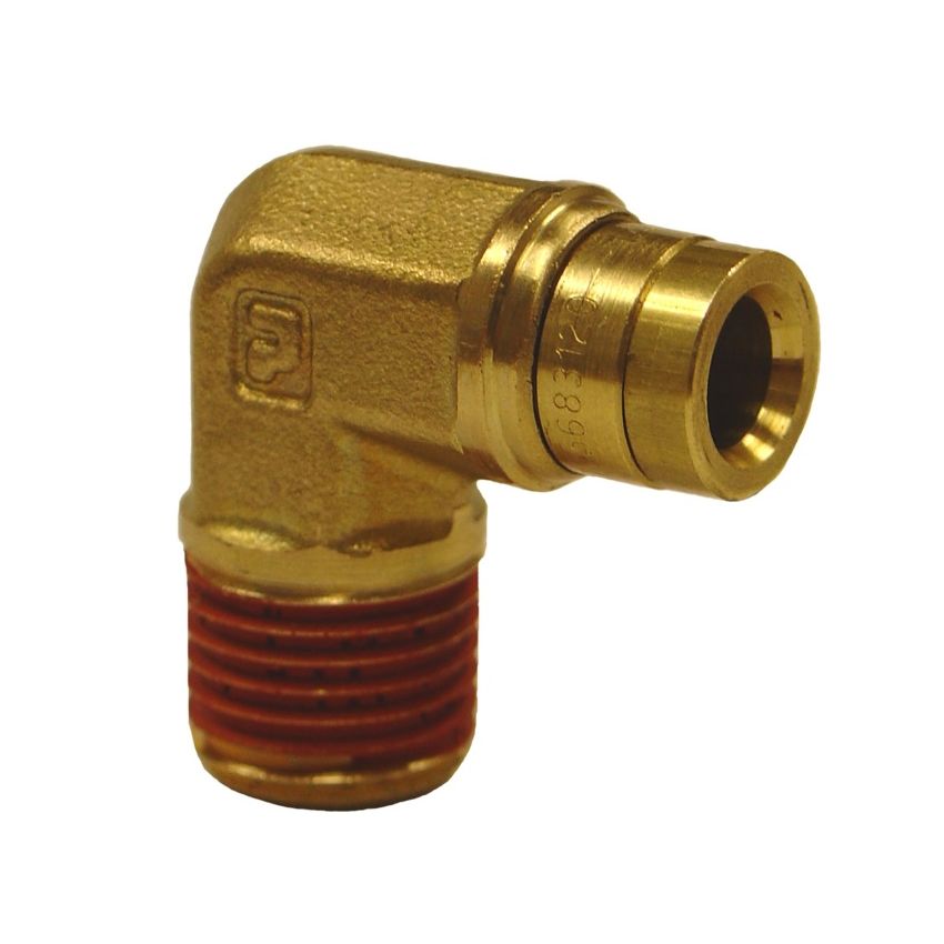 Firestone 3031 Male 1/4in. NPT To 1/4in. PTC 90 Degree Elbow Air Fitting - 25 Pack (WR17603031)