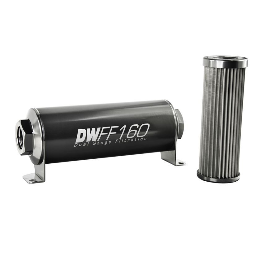 Fuel Filter 8an Female ORB Ports 160mm Length