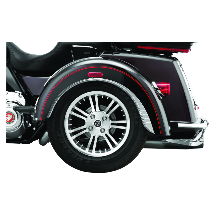 Kuryakyn 7216 Top Fender Accent For Trikes Chrome