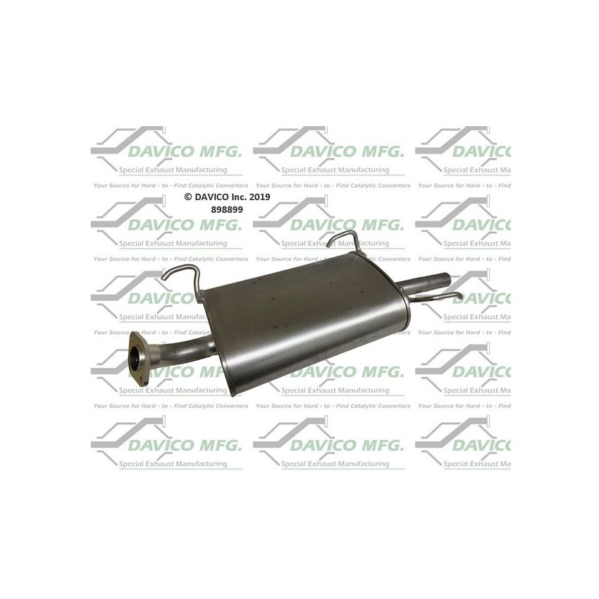 Davico Mfg 898899 Direct fit Muffler