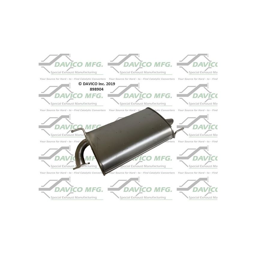 Davico Mfg 898904 Direct fit Muffler