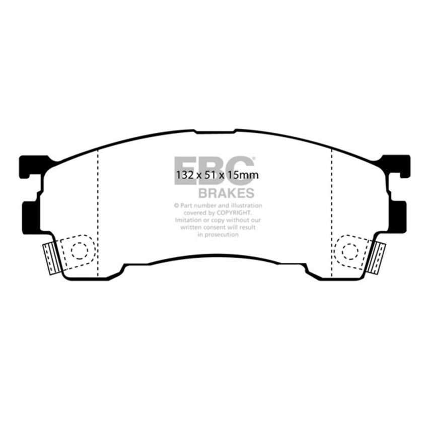 EBC UD637 93-97 Ford Probe 2.0 16v Ultimax2 Front Brake Pads