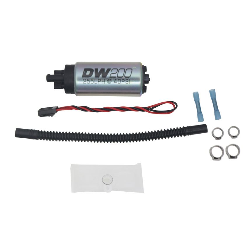 DeatschWerks 255 LPH In-Tank Fuel Pump w/ Set Up Kit 04-22 Harley Davidson Dyna 08-22 Softail