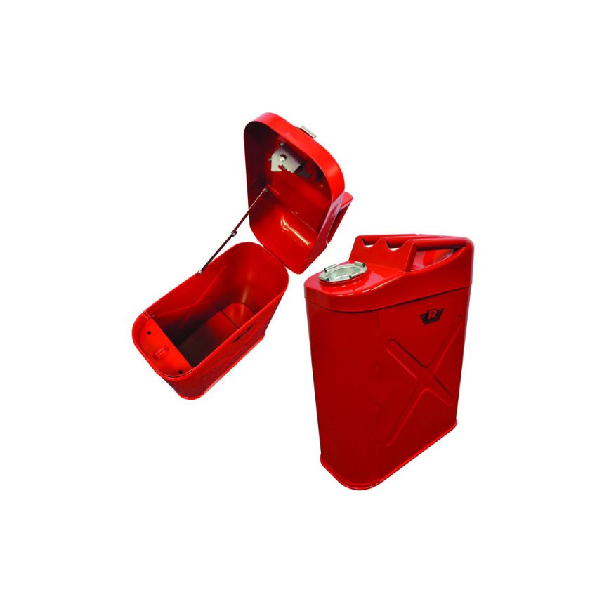 Rampage 86622 1999-2019 Universal Trail Can Storage Box - Red