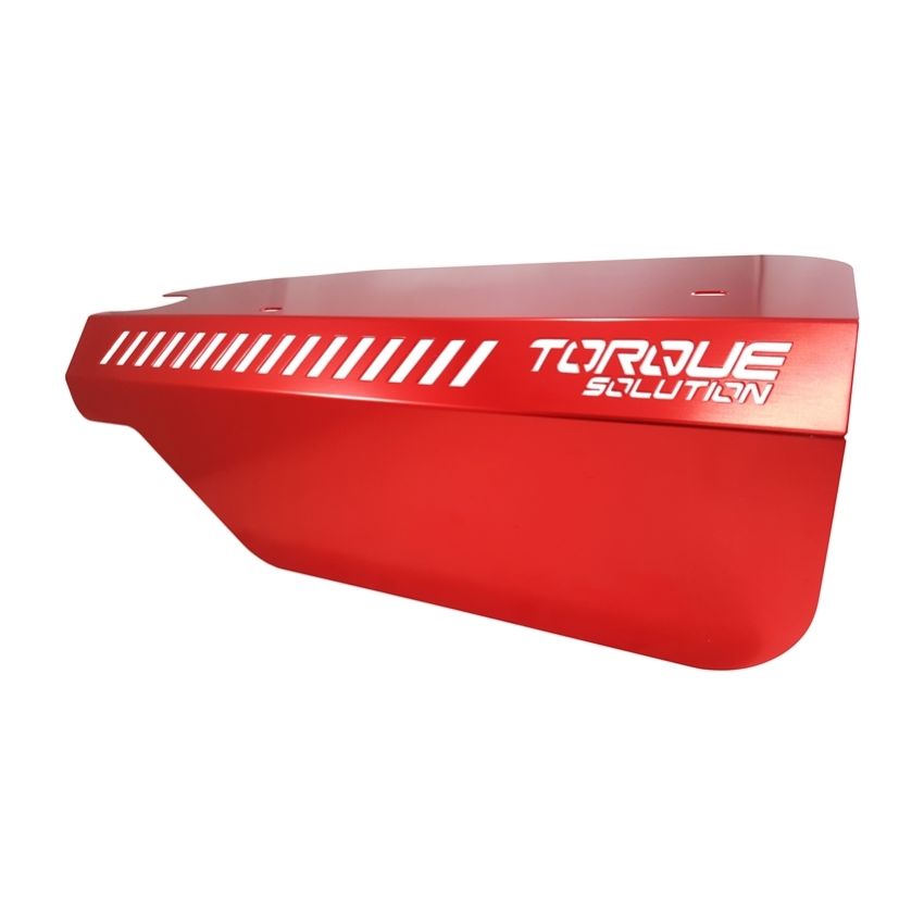 Torque Solution Engine Pulley Cover 2015+ Subaru WRX/2014+ Forester XT - Red