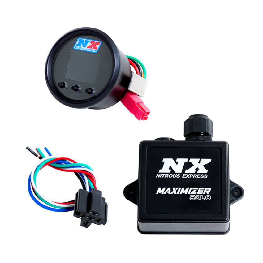 Nitrous Express 16012 2-1/16in Maximizer Solo Nitrous Progressive Controller w/Harness/Module/Solenoid