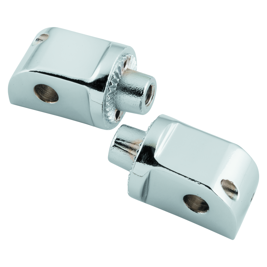 Kuryakyn 8826 Splined Peg Adapter Kawasaki Rear Chrome