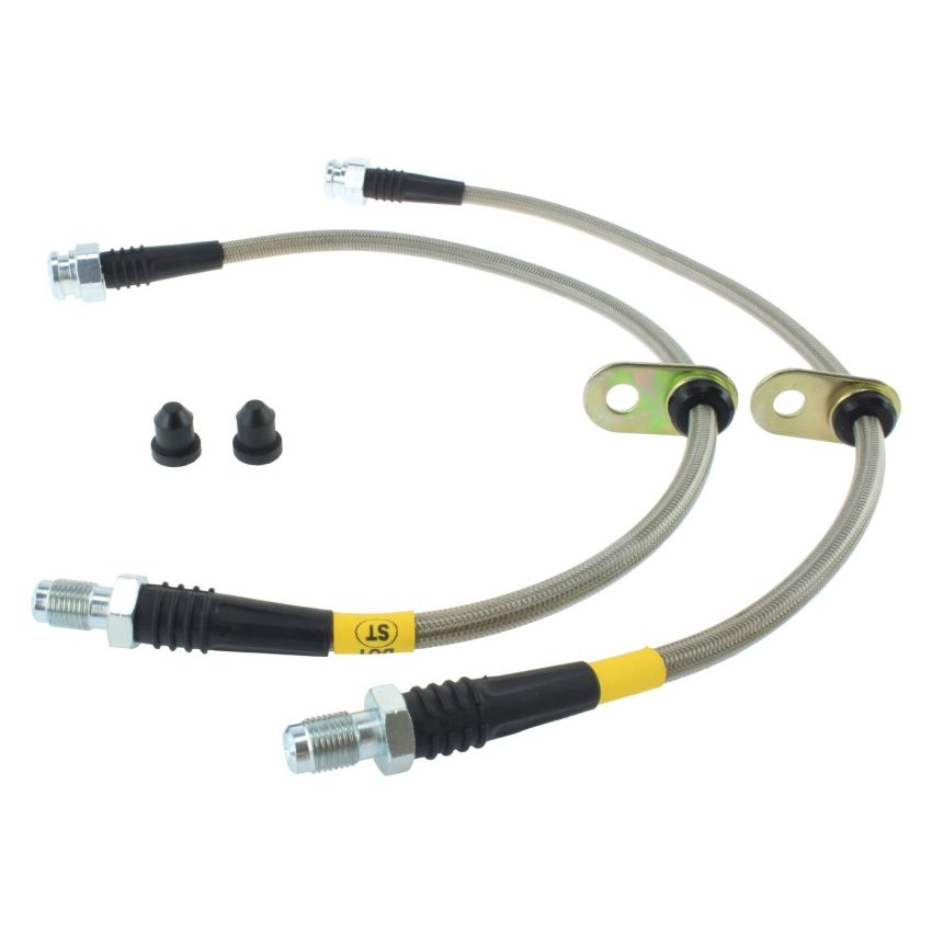 StopTech 2014 Ford Fiesta ST Stainless Steel Rear Brake Lines