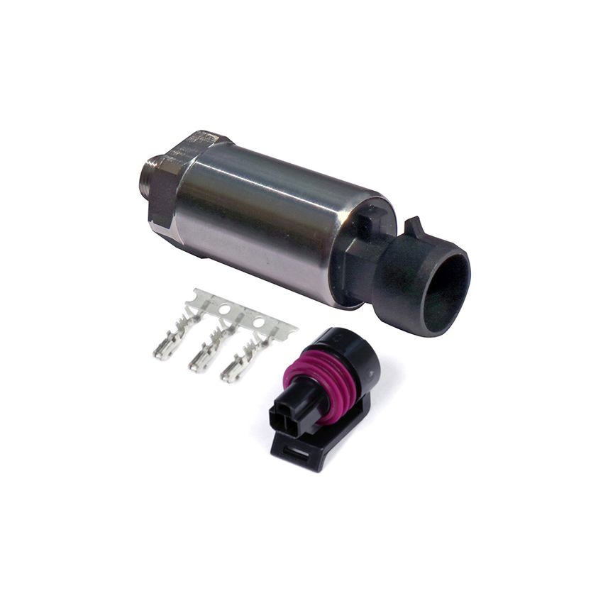 Haltech HT-010138 5 Bar Motorsport Stainless Steel Diaphragm MAP Sensor 1/8 NPT w/Plug & Pins