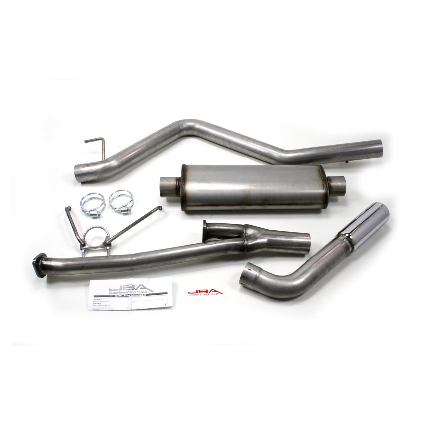 JBA 40-9005 07-20 Toyota Tundra 4.6L/4.7L/5.7L 409SS Pass Side Single Exit Cat-Back Exhaust