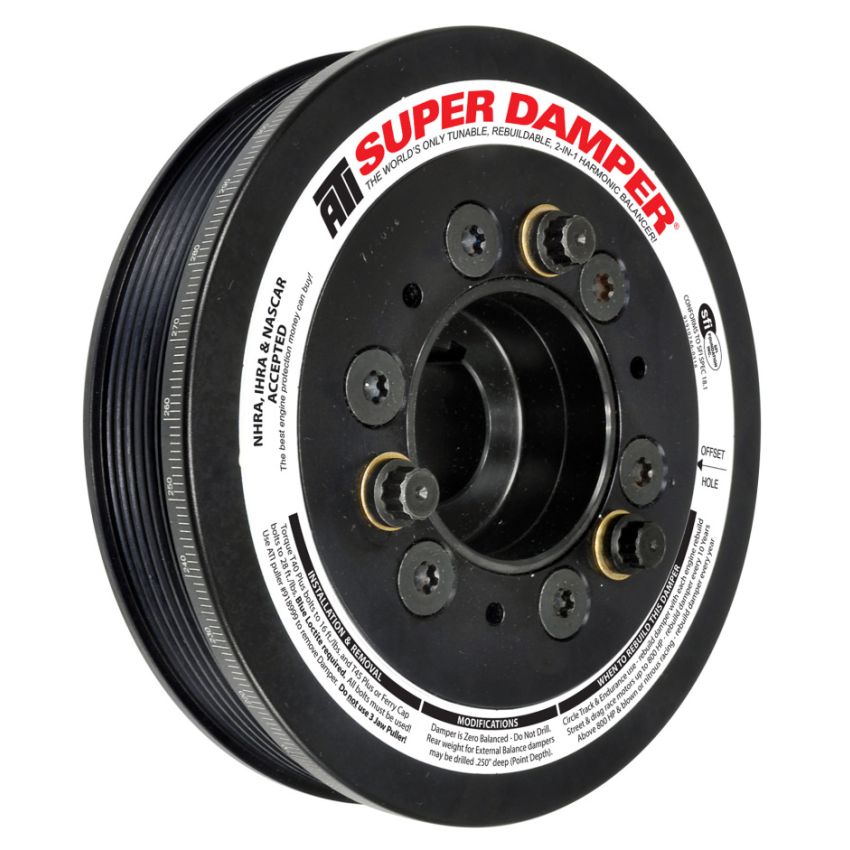 ATI ATI918562 Damper - 6.78in - Alum - 6 Grv - Toyota Supra - 94-98 - JZ80 - 15 Percent OD - Req gatK06077