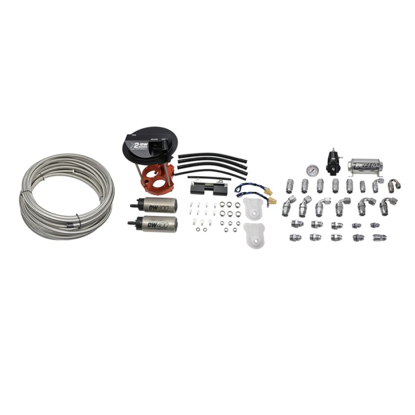 DeatschWerks 9-401-620-7003 16-19 Cadillac CTS-V X2 Series Fuel Pump Module With Dual DW400 and PTFE Return Kit