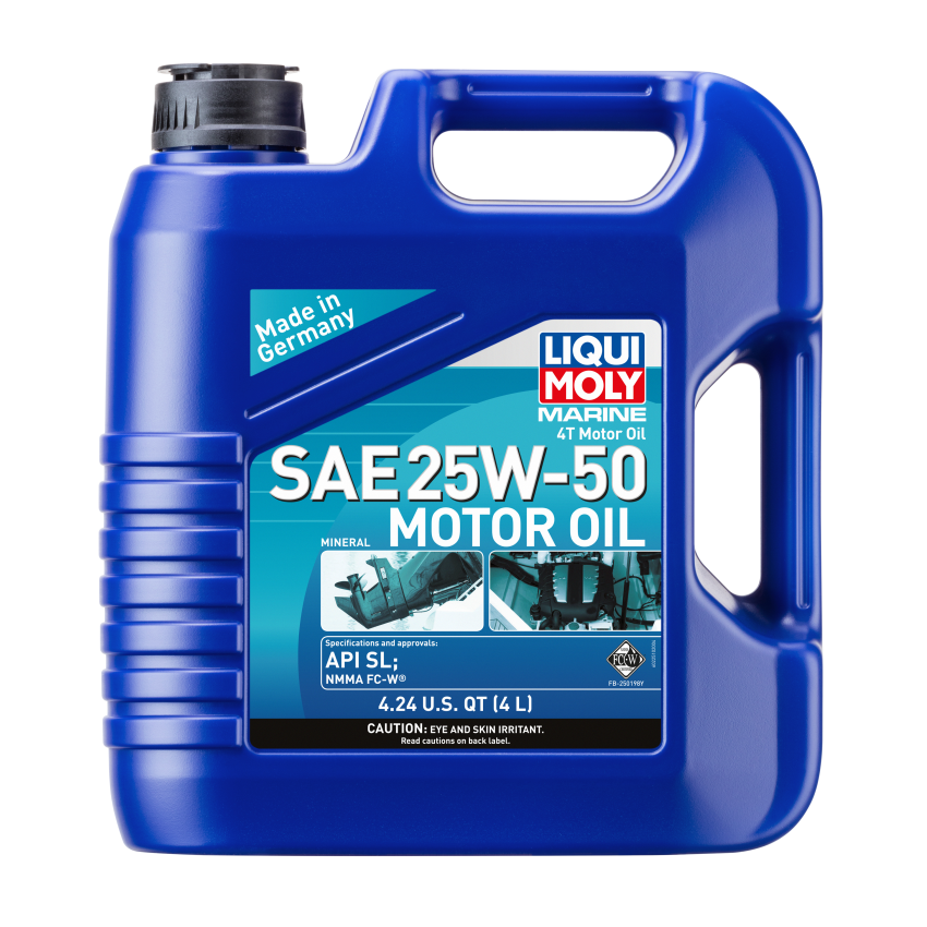 LIQUI MOLY 22510 Marine 4T Motor Oil SAE 25W-50