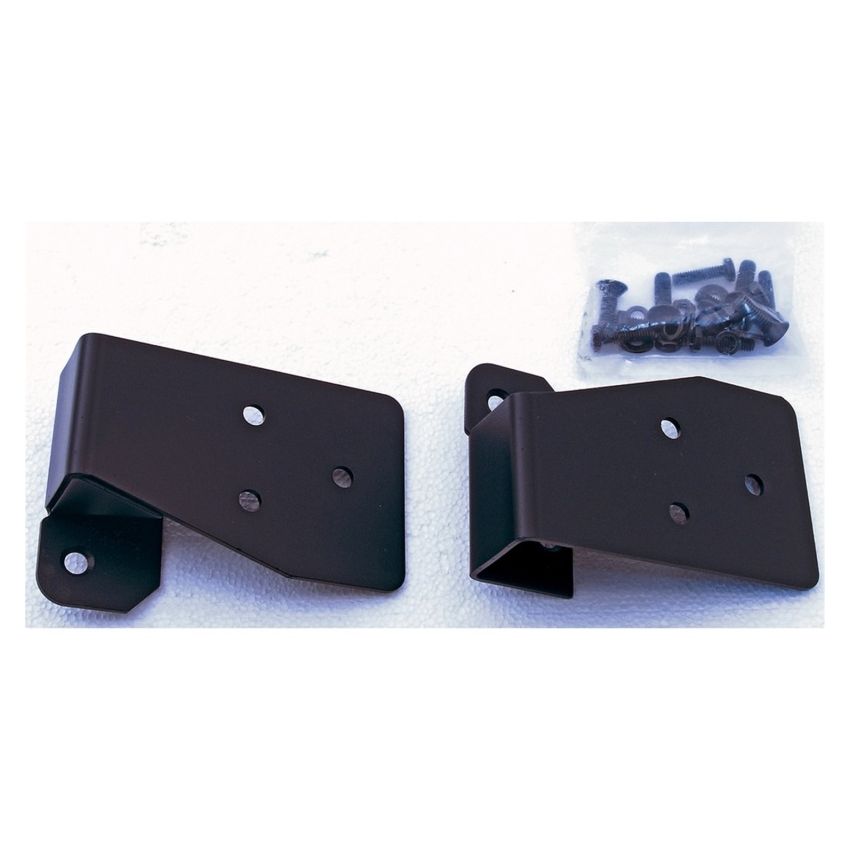 Rugged Ridge 03-06 Jeep Wrangler Black Mirror Relocation Brackets