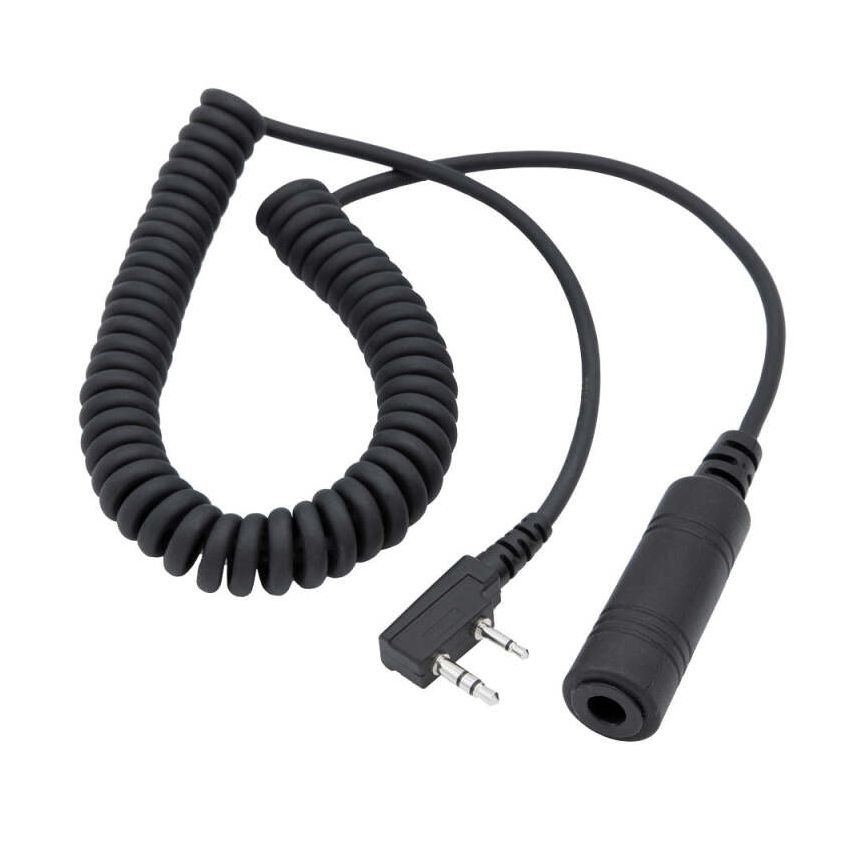 Rugged Radios CC-5R-OFF OFFROAD Headset / Helmet Coil Cord Cable for  and Kenwood Radios