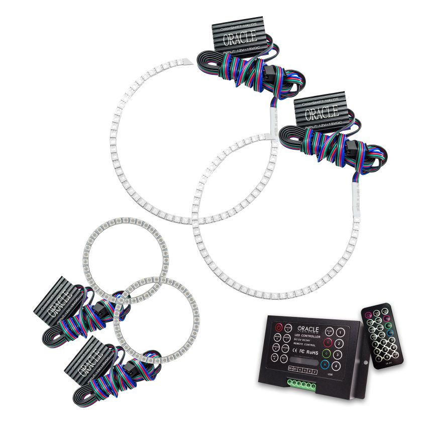 Oracle Lighting 2659-333 ColorSHIFT(tm) Halo Kit, ColorSHIFT(tm) 2.0