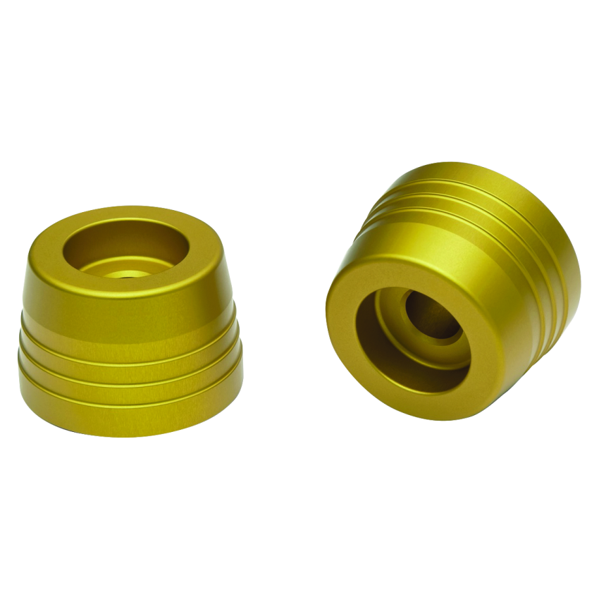 Kuryakyn 3809 Lodestar Handlebar Slider Gold