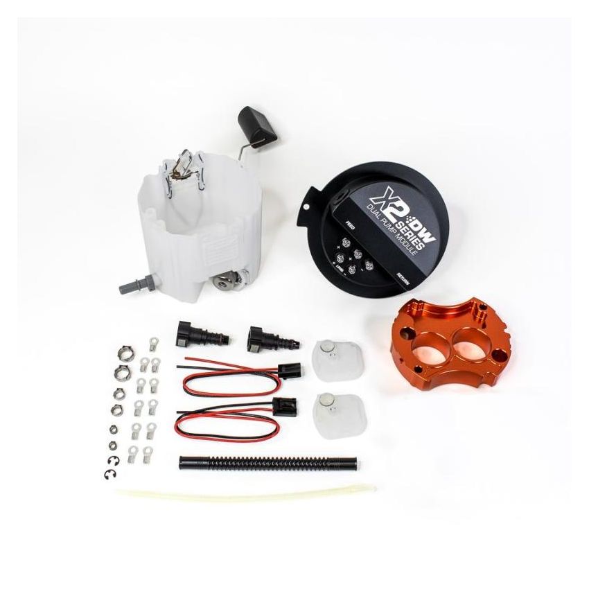DeatschWerks 10-15 Chevy Camaro LS 3.7 V6/ SS LS3 X2 Series Fuel Pump Module